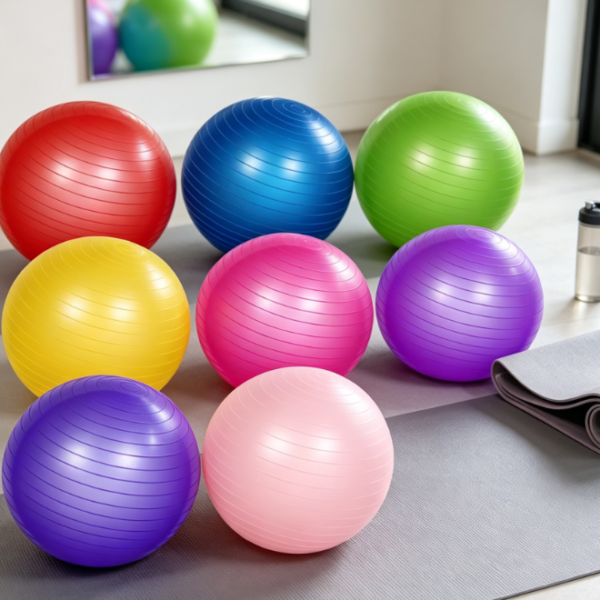 Soft Mini Yoga/Therapy Ball for Knee-Squeeze and Core Training