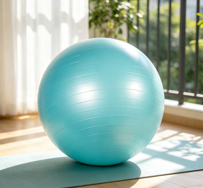 Thickened, Burst-Resistant Yoga Ball with Pump for Fitness Training - Image 2
