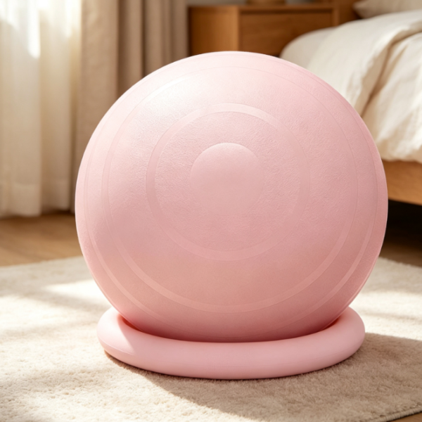 Large & Small Fitness Ball Set with Pump for Yoga and Therapy