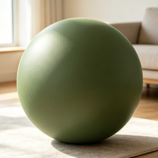 Thickened, Burst-Resistant Yoga & Pilates Fitness Ball with Pump