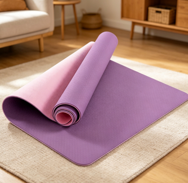 Extra-Wide Non-Slip Yoga Mat for Fitness & Meditation