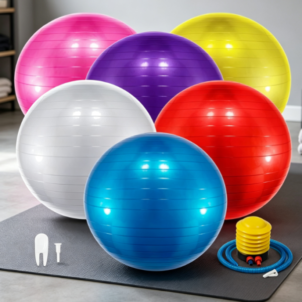 Yoga & Pilates Ball Set with Pump