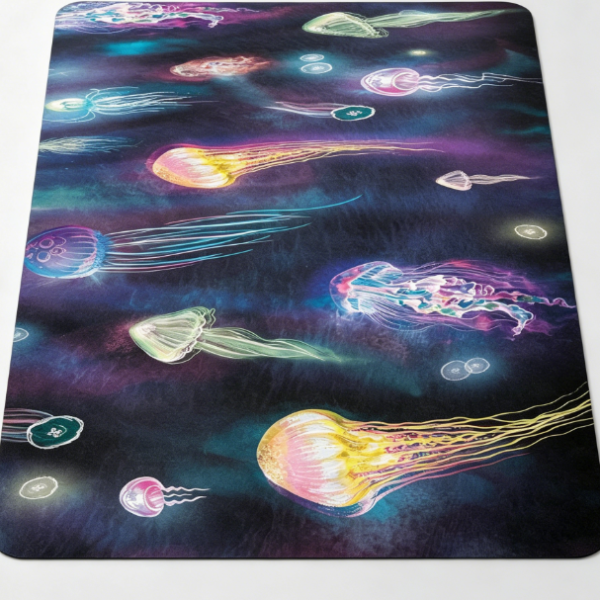 Colorful Marine Life Non-Slip Exercise Mat