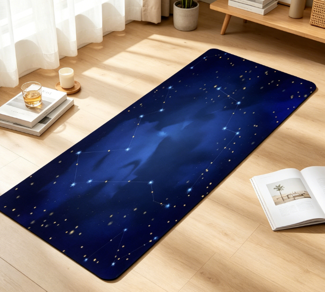 Non-Slip Fitness Mat for Pilates Training - Image 2