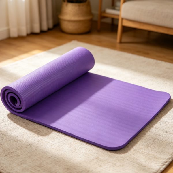 Foldable, Extra-Thick, Non-Slip Pilates Mat