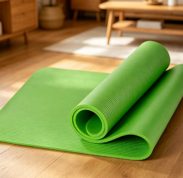 Foldable, Extra-Thick, Non-Slip Mat for Fitness & Camping