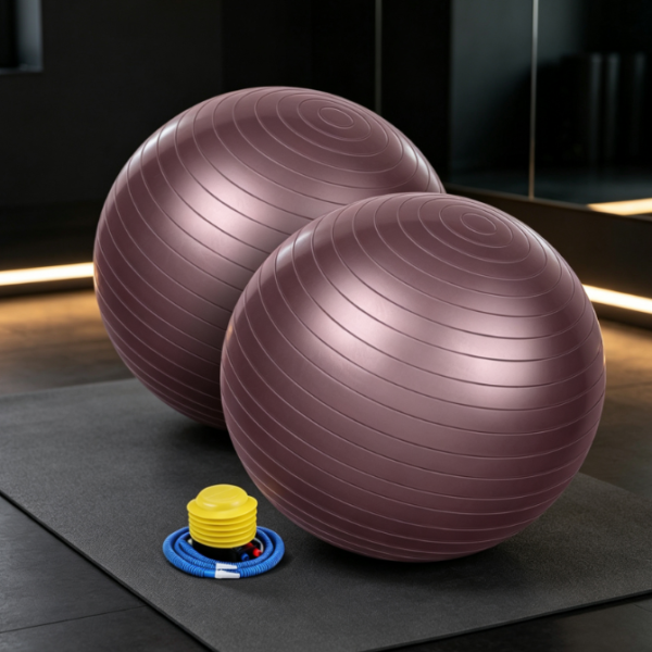 Thickened, Burst-Resistant Yoga Ball for Fitness, Prenatal, and Balance Training
