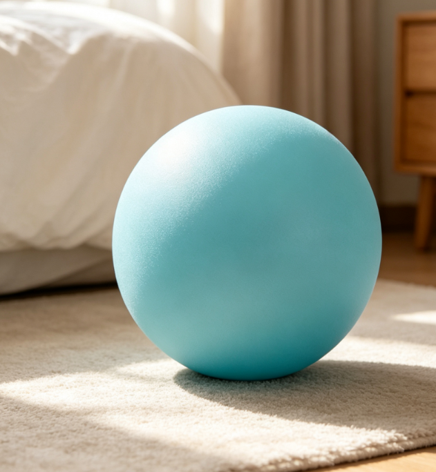 Non-Slip, Burst-Resistant Pilates Ball for Core, Therapy, and Yoga